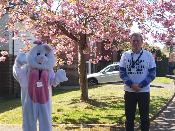 James Sunderland MP spends a day delivering Easter eggs with Healthwatch & the Ark Trust.
