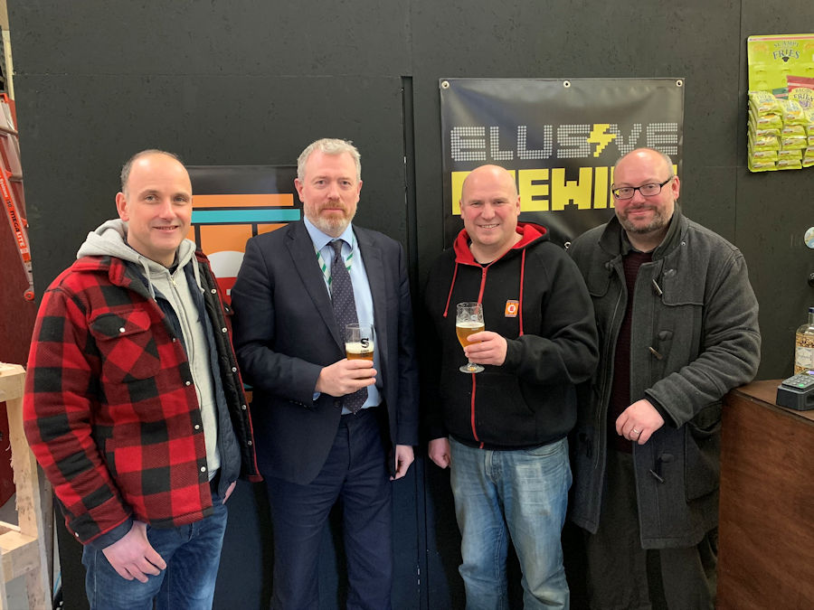 James Sunderland meets local craft brewers in Finchampstead