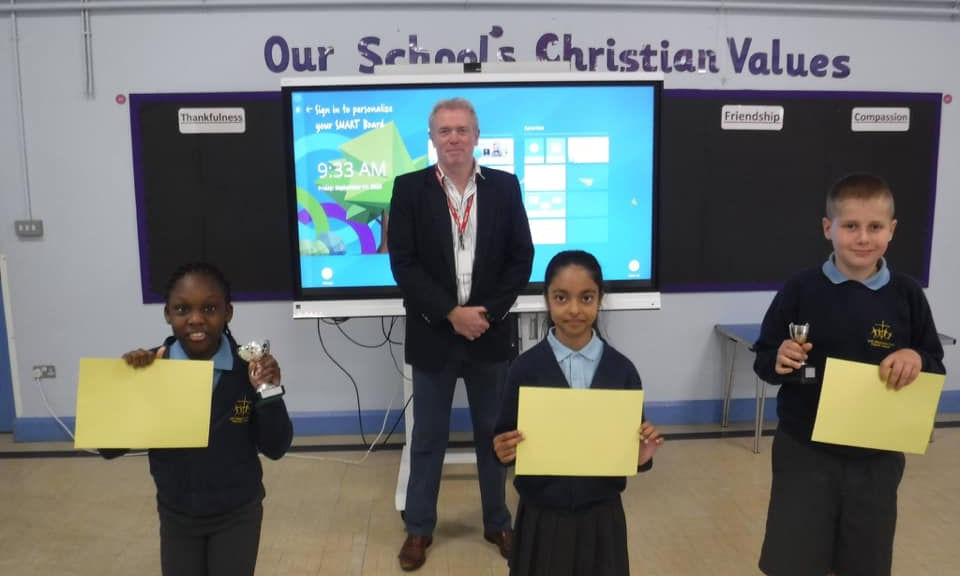 James Sunderland MP visits St Sebastian’s CE Primary School