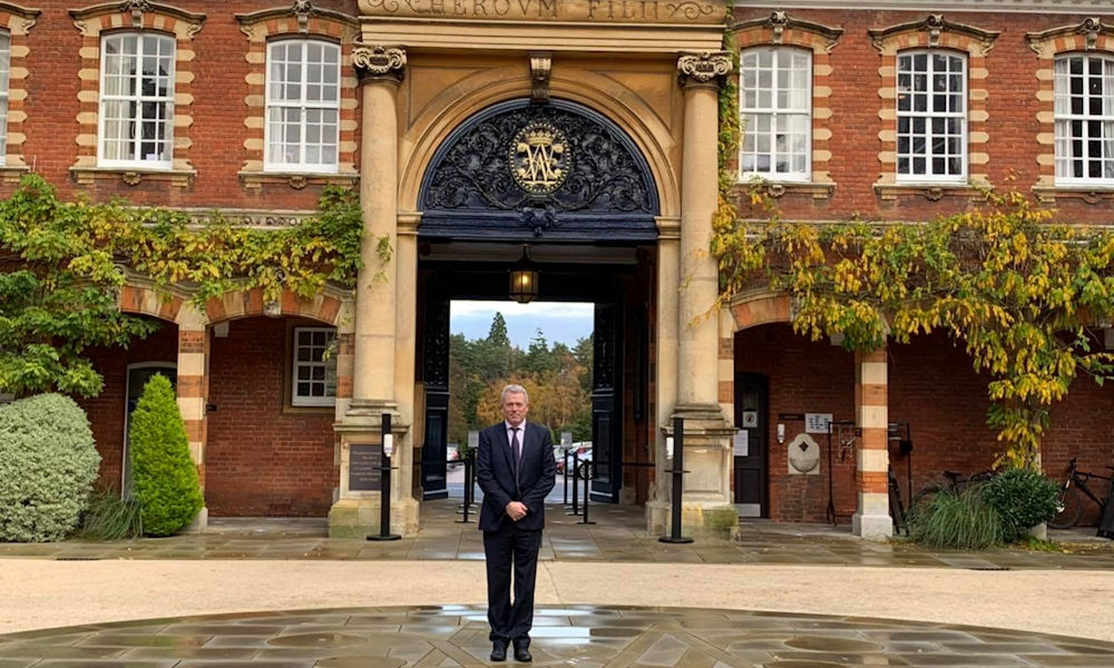 James Sunderland MP visits Wellington College