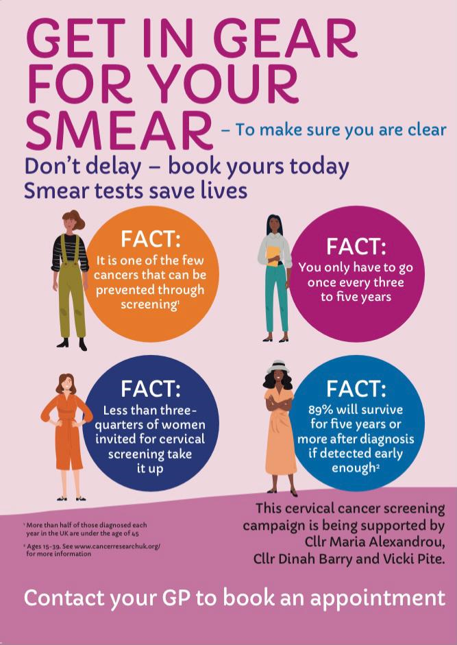 Cervical cancer screening campaign