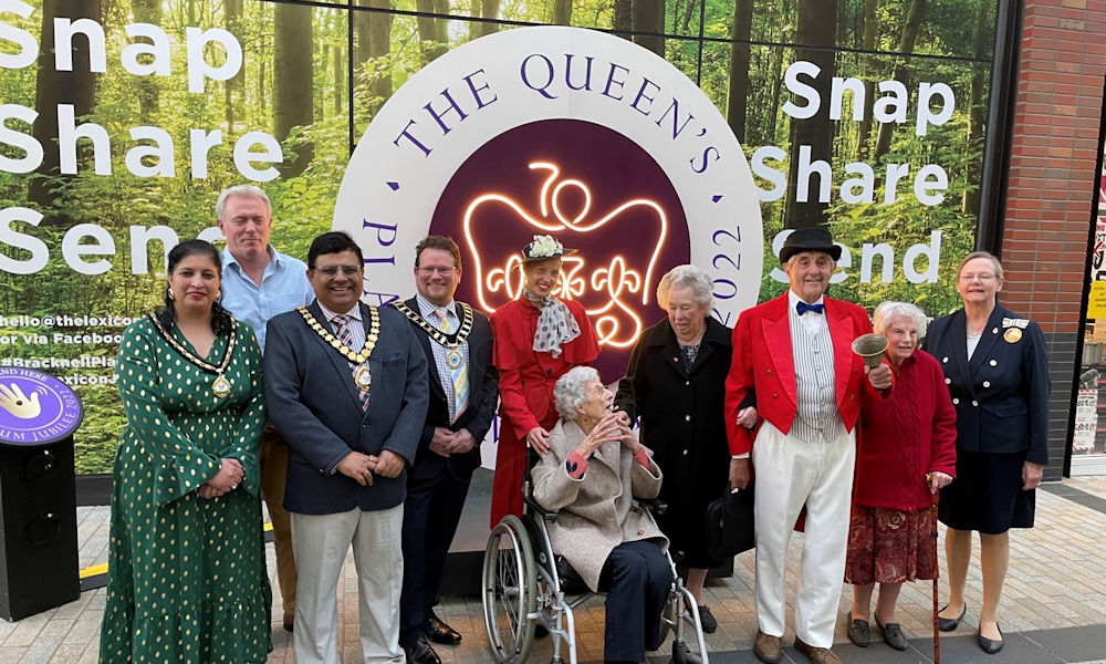 James Sunderland at the Queen’s Platinum Jubilee celebrations at The Lexicon