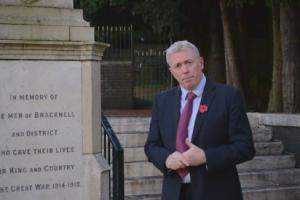 James Sunderland MP Remembrance Sunday