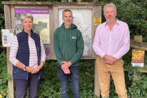 James Sunderland visits Wildmoor Heath