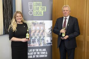 James Sunderland MP backs the Long Live the Local campaign