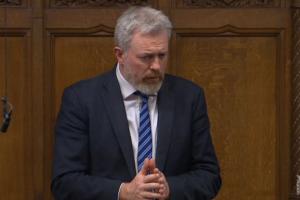 James Sunderland MP speaking in the House of Commons