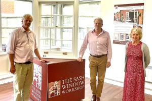 James Sunderland visits Sash Window Workshop
