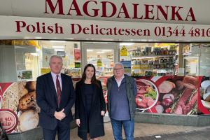 James Sunderland visits Magdalenka