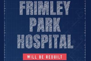 Frimley Park Hospital funding graphic
