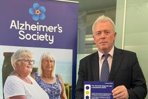James Sunderland attends Alzheimer's Society ‘Dementia Action Week’ event in Parliament