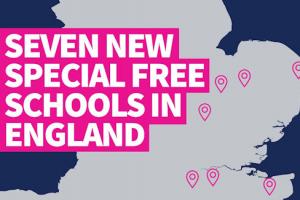 Seven new special free schools in England